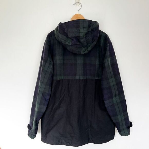 Nike Men’s 330 British Millerain Destroyer Windrunner Tartan Plaid Wax Coated Zi - Picture 2 of 14
